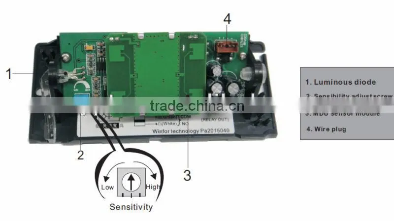 Automatic Microwave Door Sensor M-204
