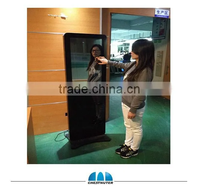 42 Inch Interactive Magic Mirror Digital Signage With Motion Sensor