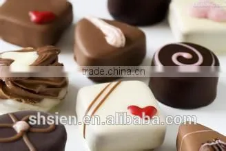 Depositing full automatic chocolate moulding machine line