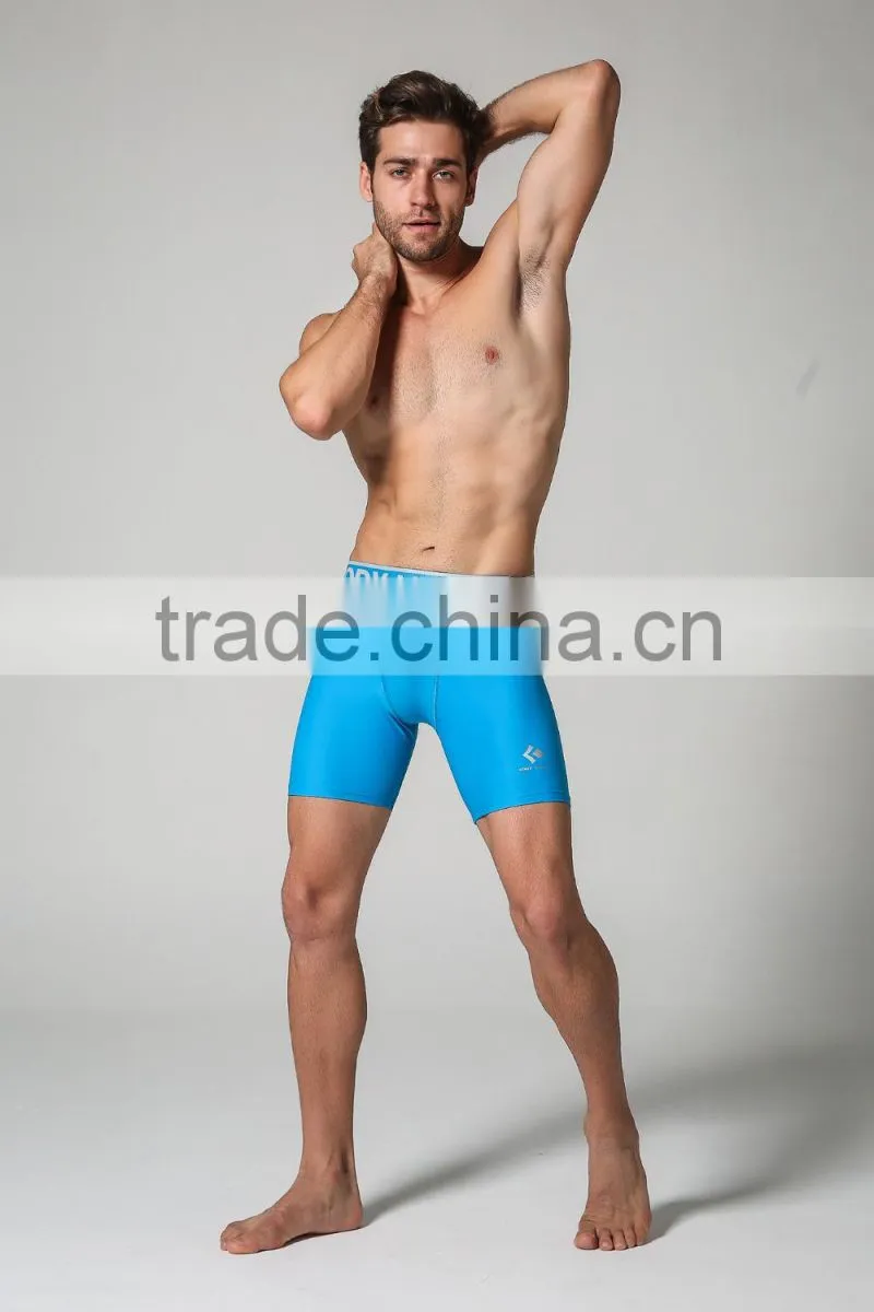 wholesale blue custom mens running shorts for male
