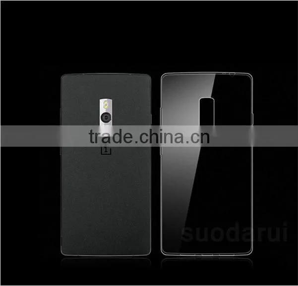 Fashion Crystal Soft Slim TPU Transparent Mobile Phone Cases Silicon Gel Covers For One Plus one
