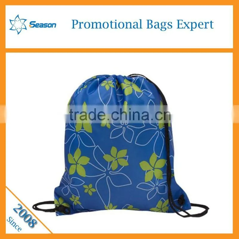 Wholesale bulk drawstring bags fabric shopping bag foldable shopping bag