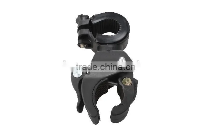 Universal Bicycle Bike LED Torch Front Light Flashlight Mount Bracket Holder New