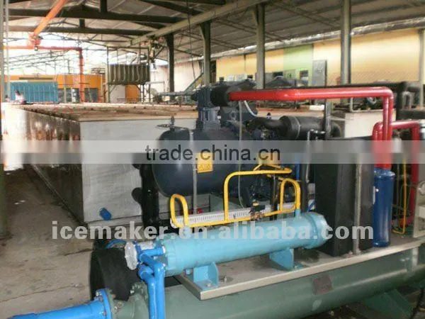 Large production electric block ice machine machine