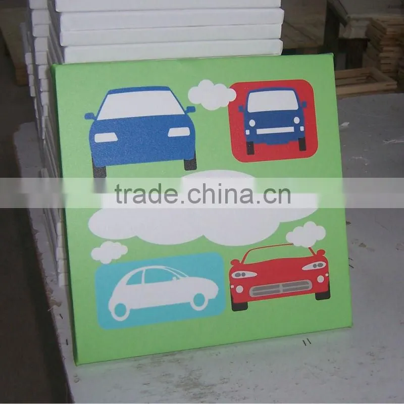 Inkjet Printed stretcher canvas