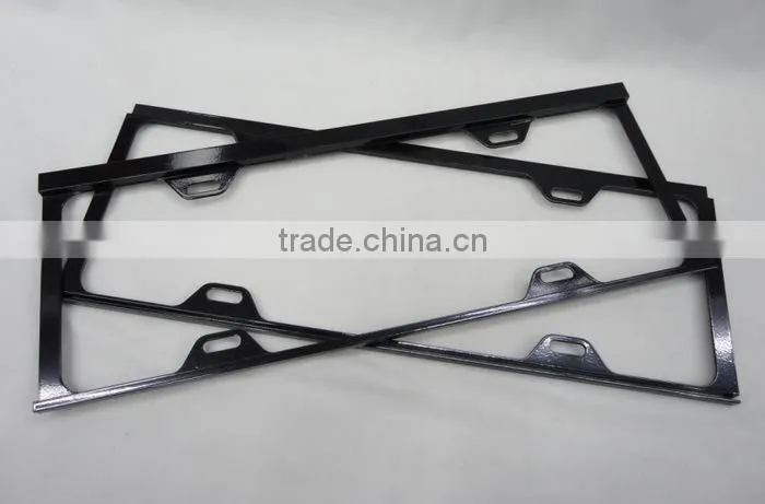 high quality metal license plate frames, car number plate for hot selling