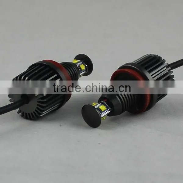 angel eye with H8 40w led headlight car angel eyes light high power 12v led marker lamp for bmw e92 e93 e60 e61
