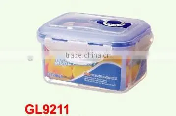 hot clear plastic box microwave food container