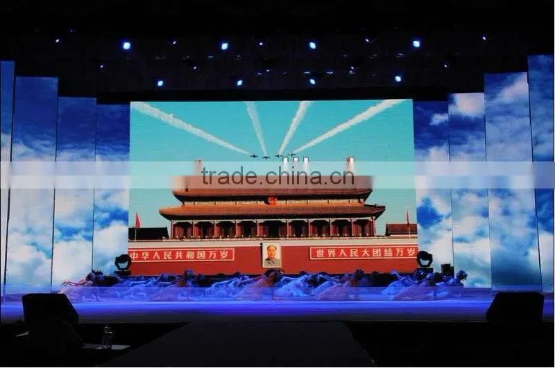 3g, wifi, gsm control P4 HD indoor LED display HD imagine P4 LED Display