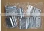 Automatic garage door hardware-hinge