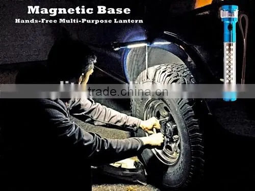 MG-GZ02 Ningbo ninghai magnetic work light lantern 3 in 1 emergency led flashlight