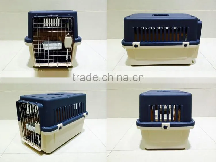 PP Material & Stainless Plastic Dogs Transport house Products/ cage/ carrier: Durable & Soft