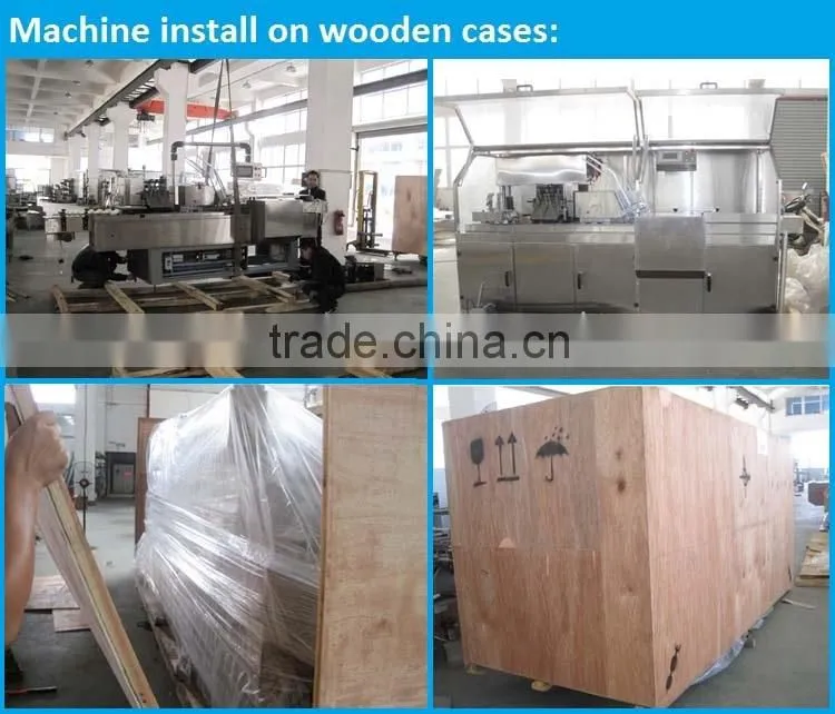 New design boxing machine for toothpaste tube with servo motor control