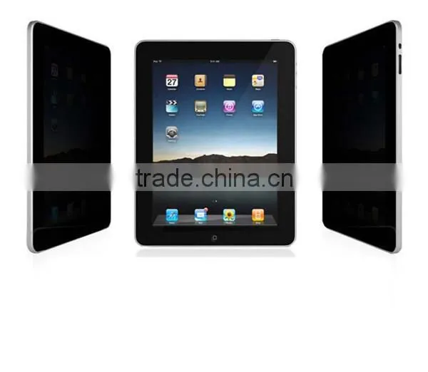 Customized professional privacy screen protector for ipad2/3/4