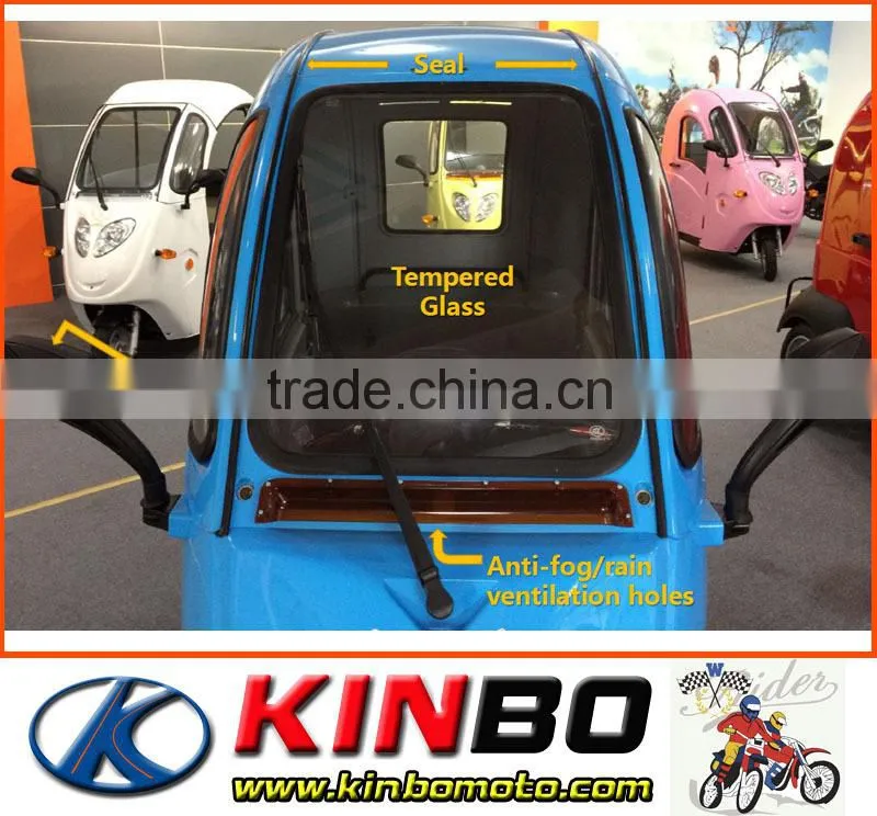 full cover tricycle for passenger