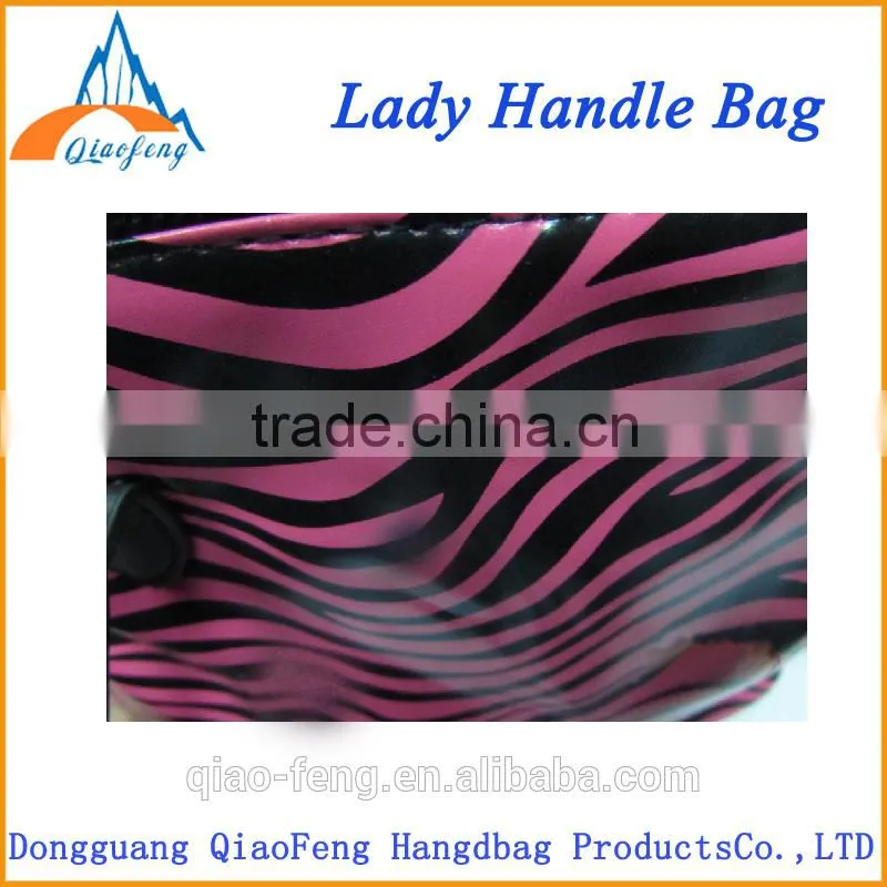 2015 leopard prin fashion leather handbag
