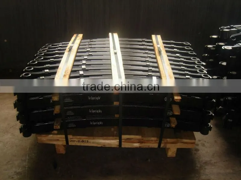 different types of heavy duty truck parablic leaf spring