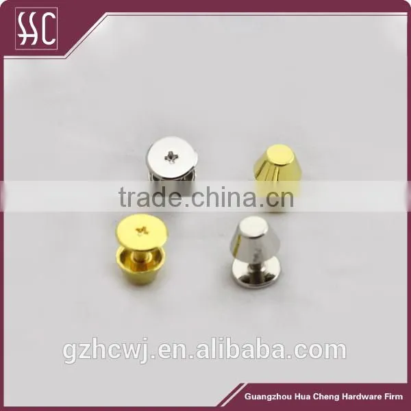 shiny gold decorative bag accessory lamp rivet