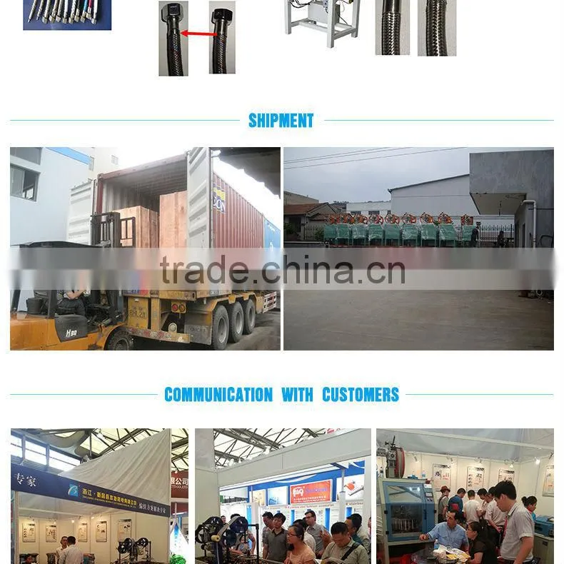 hot factory professional used hydraulic hose crimping machine