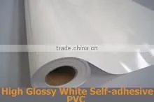 White Front Printing Backlit PET Film For Dye Ink Pigment Ink Injet Plotter