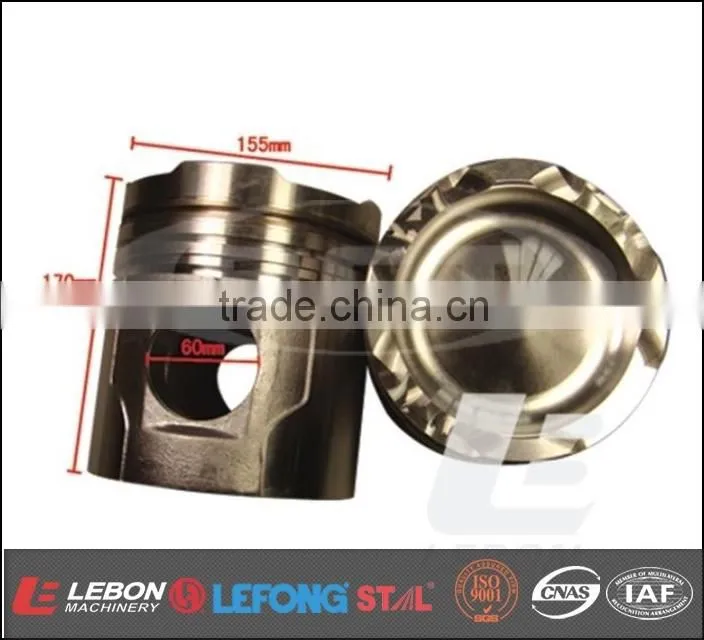 6D155 Forged Piston Size 124mm