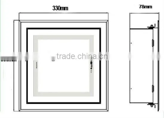 Square Explosion-proof Gas Station Lamp 75W