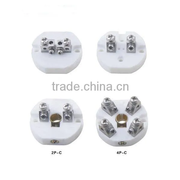 PT100 Aluminium Water- proof RTD Head or K/T/N/E/R/S/B Type Thermocouple Head