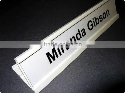 acrylic desk name plate