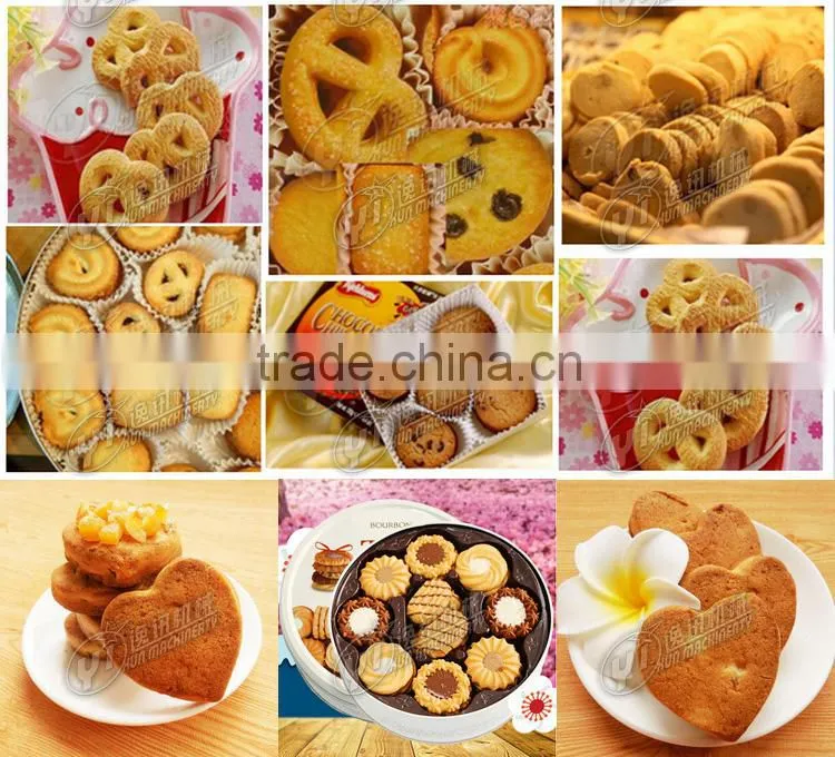 PLC controlled food confectionary industrial ce fortune cookie maker making machine
