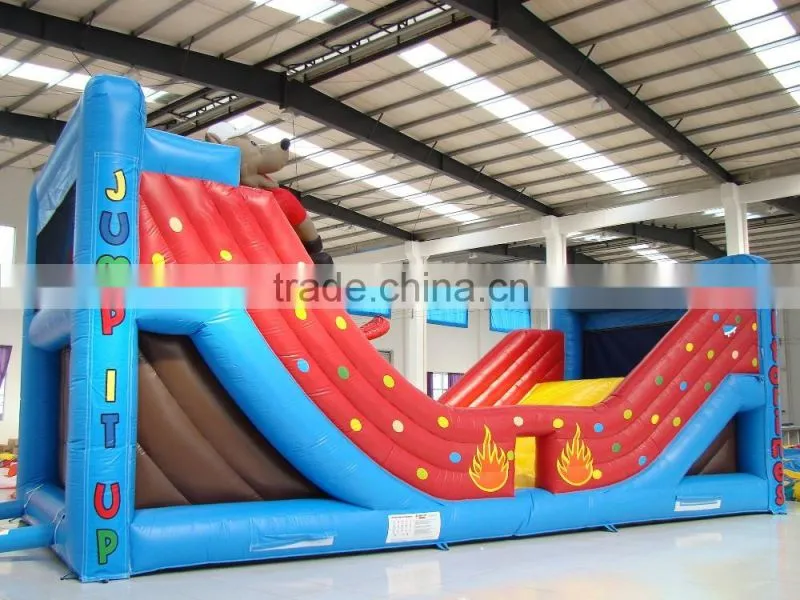 Selling Factory price PVC cheap inflatable dry slide