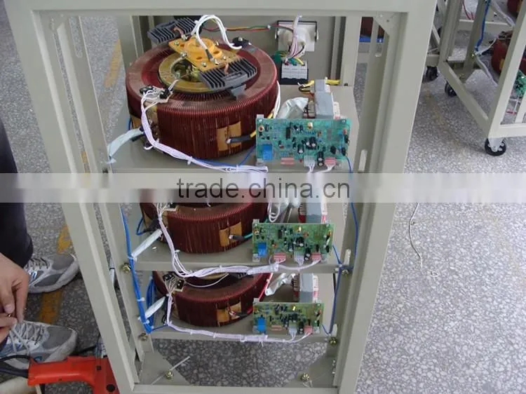 SVC LED display 3 phase refrigerator voltage stabilizer