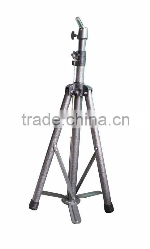 professional salon training metal head display stand