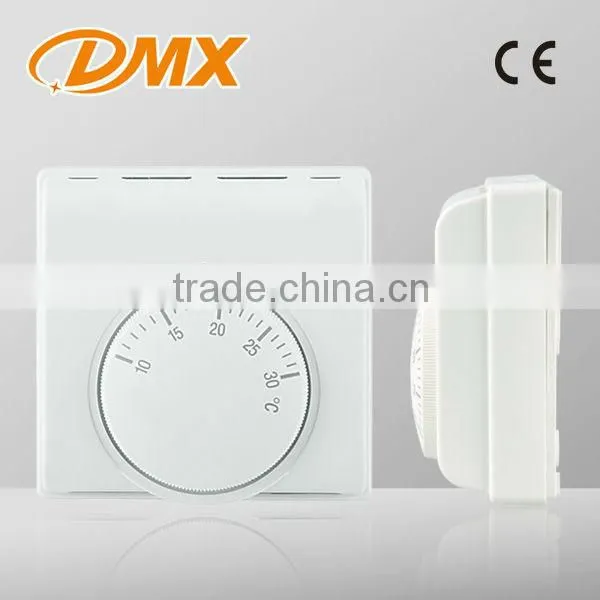 Mechanical room temperature controller for fan coil