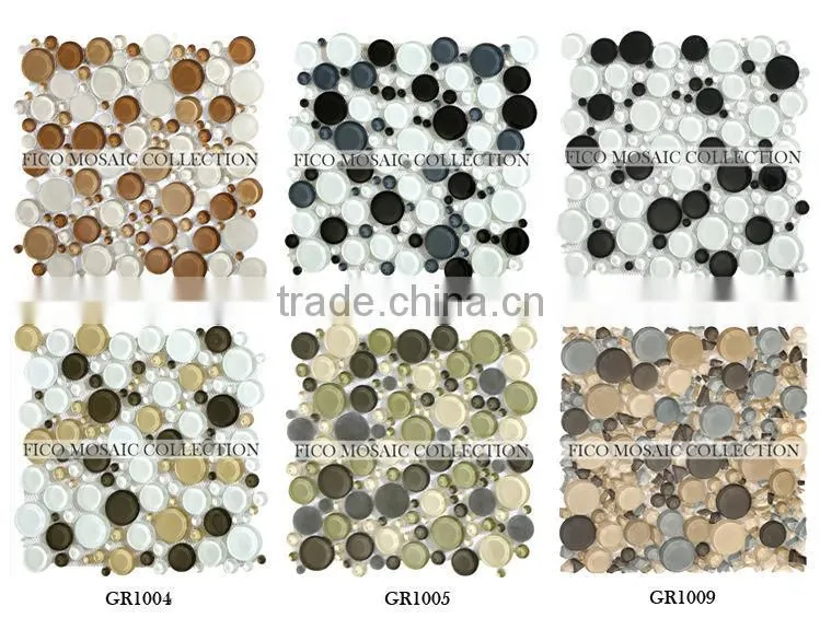 Fico mosaic, GR1001, cube 3d mosaic tile