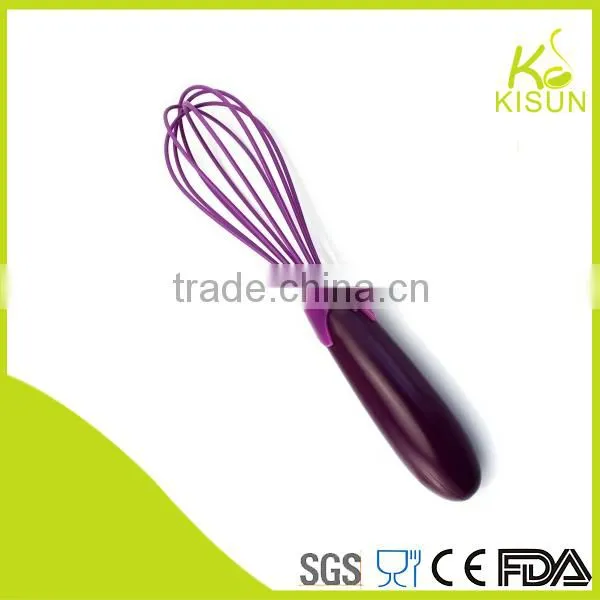 Hot Selling New Design 100% Food Grade 12 inches silicone Egg beater