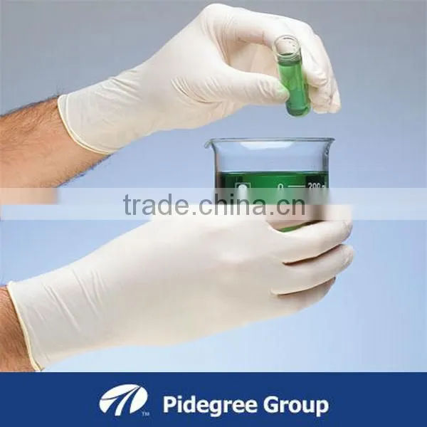 Sterile Latex Surgical Gloves Hospital Dental Medical Operation