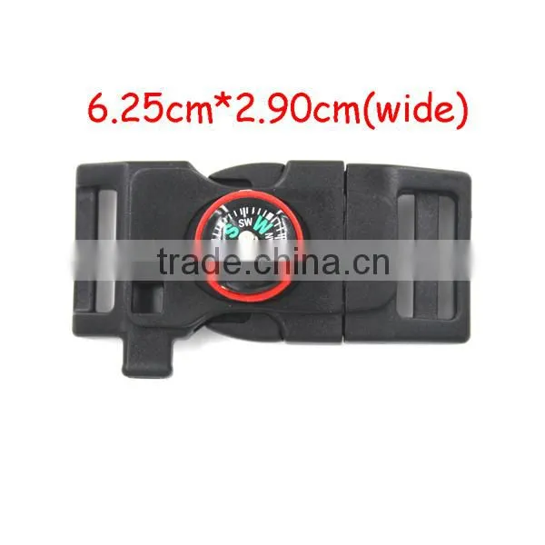 fire starter buckle with compass