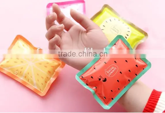 cute cartoon reusable PE mini ice packs / ice pack mini cold bag