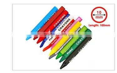 10PCS 100MMX14MM Good Quality Wax Crayon.