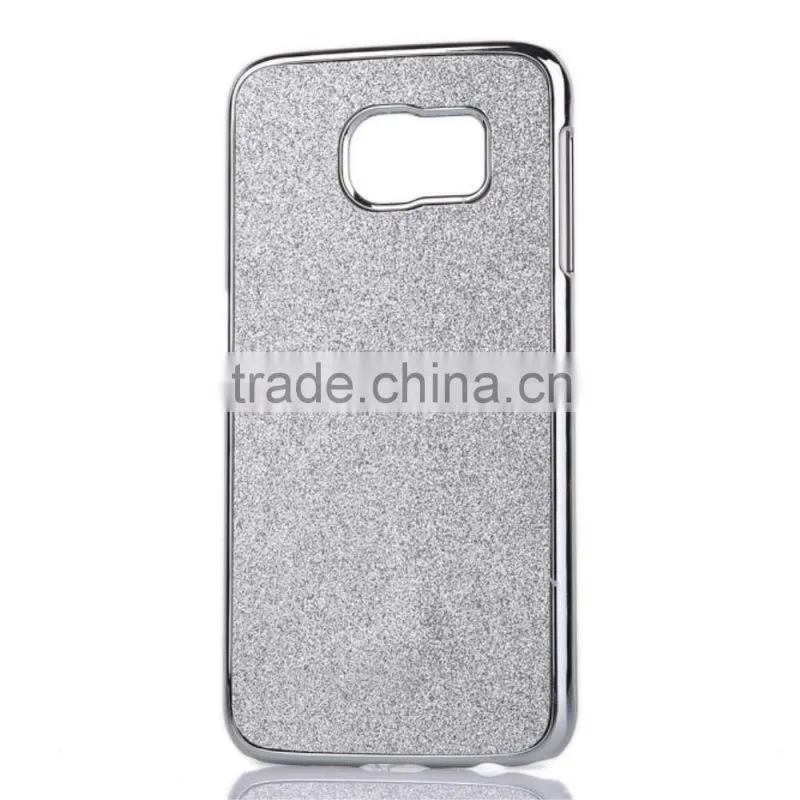 Hot selling PC Case for Samsung Galaxy S6 PC Case, Glitter powder Case for Samsung Galaxy S6
