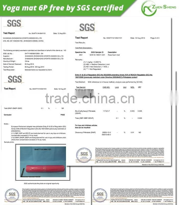 ZHENSHENG unique wide wholesale yoga mat rolls