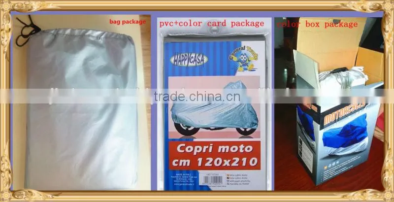 Outdoor UV Protector waterproof motorcycle plastic cover