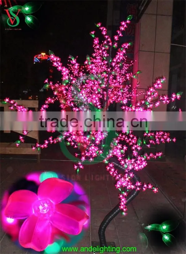 sakura tree cherry tree led street outdoor decoration