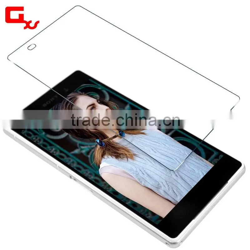 wholesale price mobile phone screen protective film for sony ultrathin tempered glass screen protector for sony z2