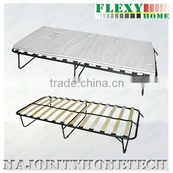 comfortable metal folding bed for guest folding furniture