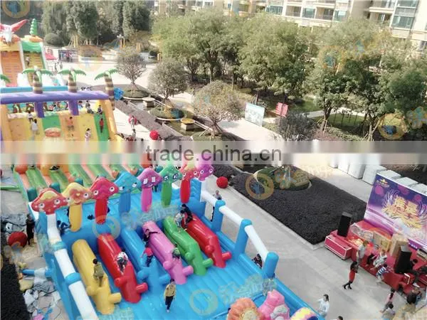 Giant inflatable obstacle course for sale