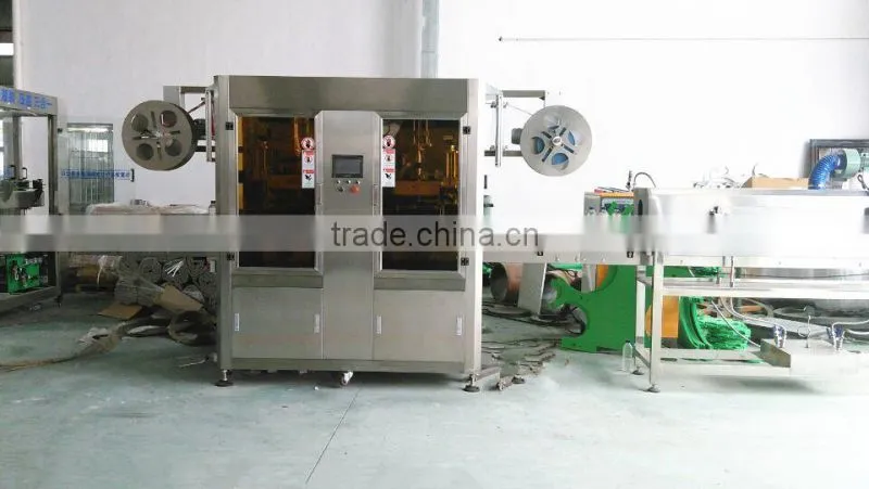 Double Head Sleeve Labeling Machine with High Quality