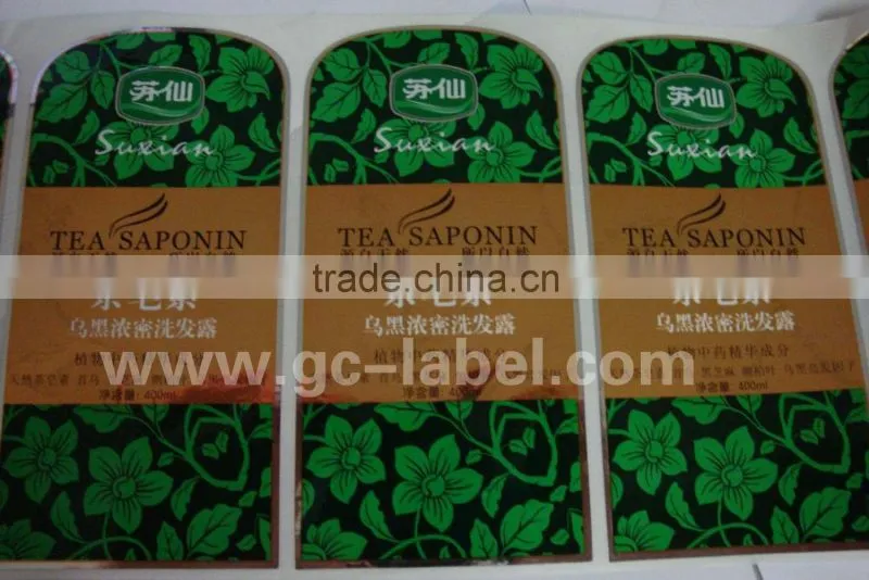chemical adhesive label