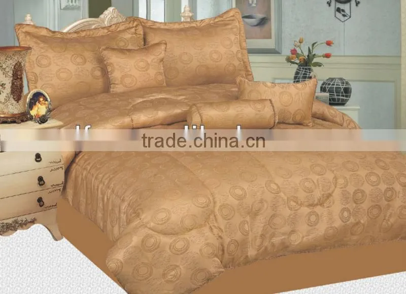 7pcs Jacquard Comforter Set