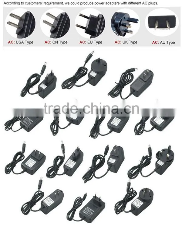 AC/DC 12v 2a power adapter 12v dc power adapter
